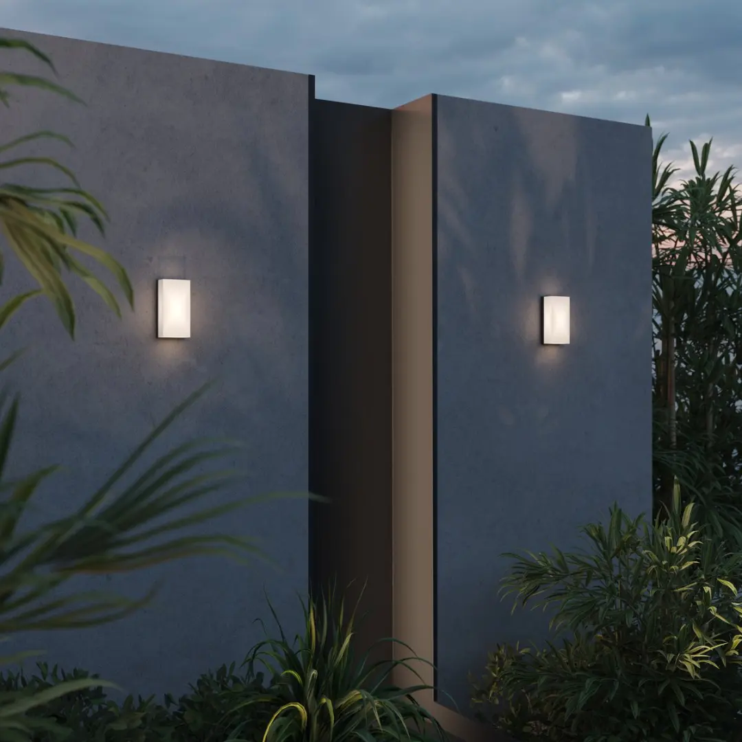 Maytoni Outdoor Wandlamp Badd Grafiet - 10W