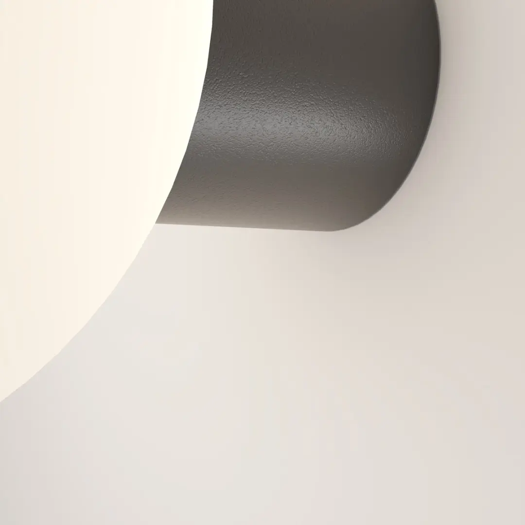 Maytoni Outdoor Wandlamp Bold Ø20cm - Zwart