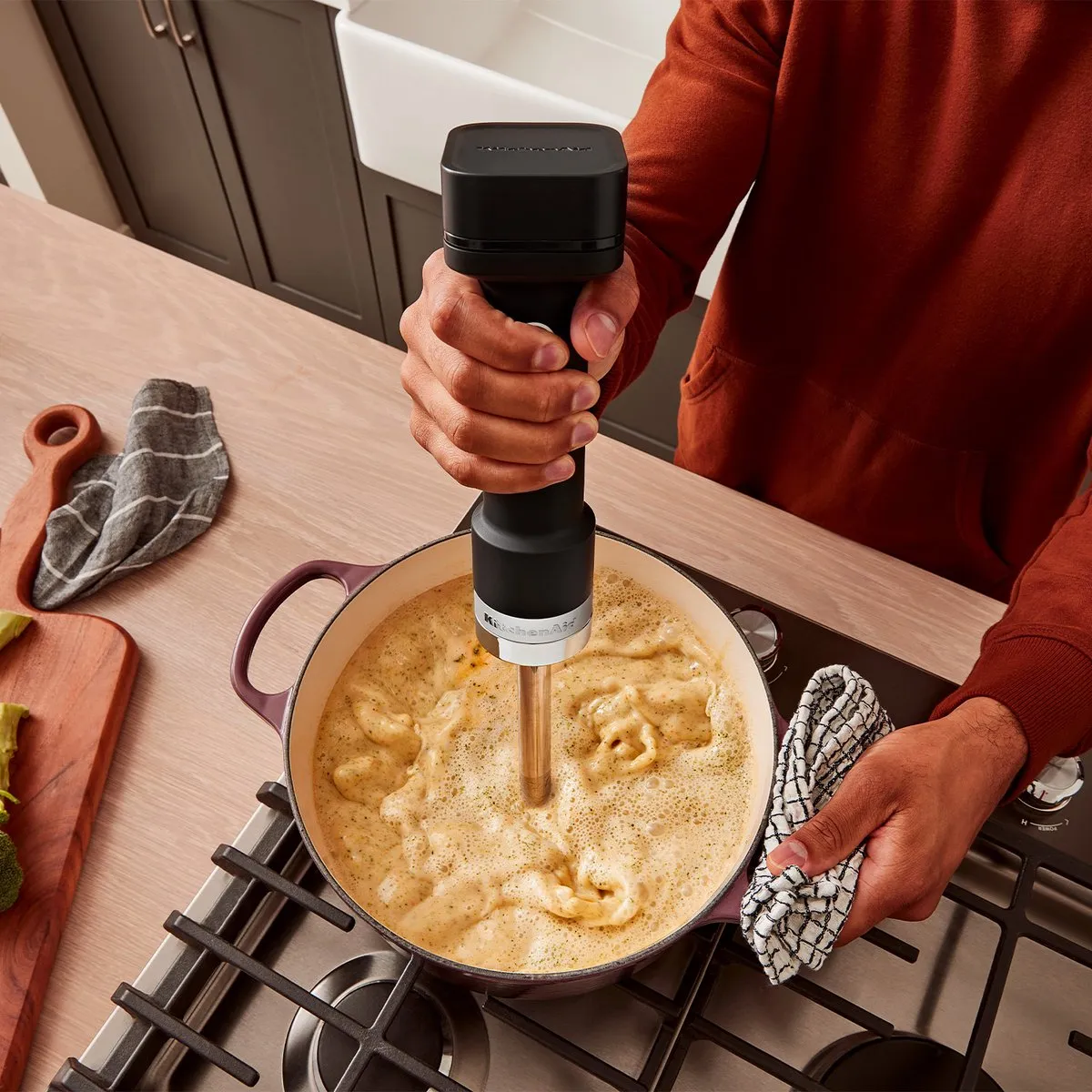 KitchenAid Go 5KHBRV00BM Staafmixer 700ml - Zwart - afbeelding 6 van 6