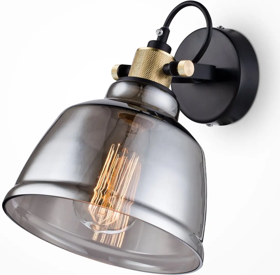 Maytoni Wandlamp Irving - Zwart