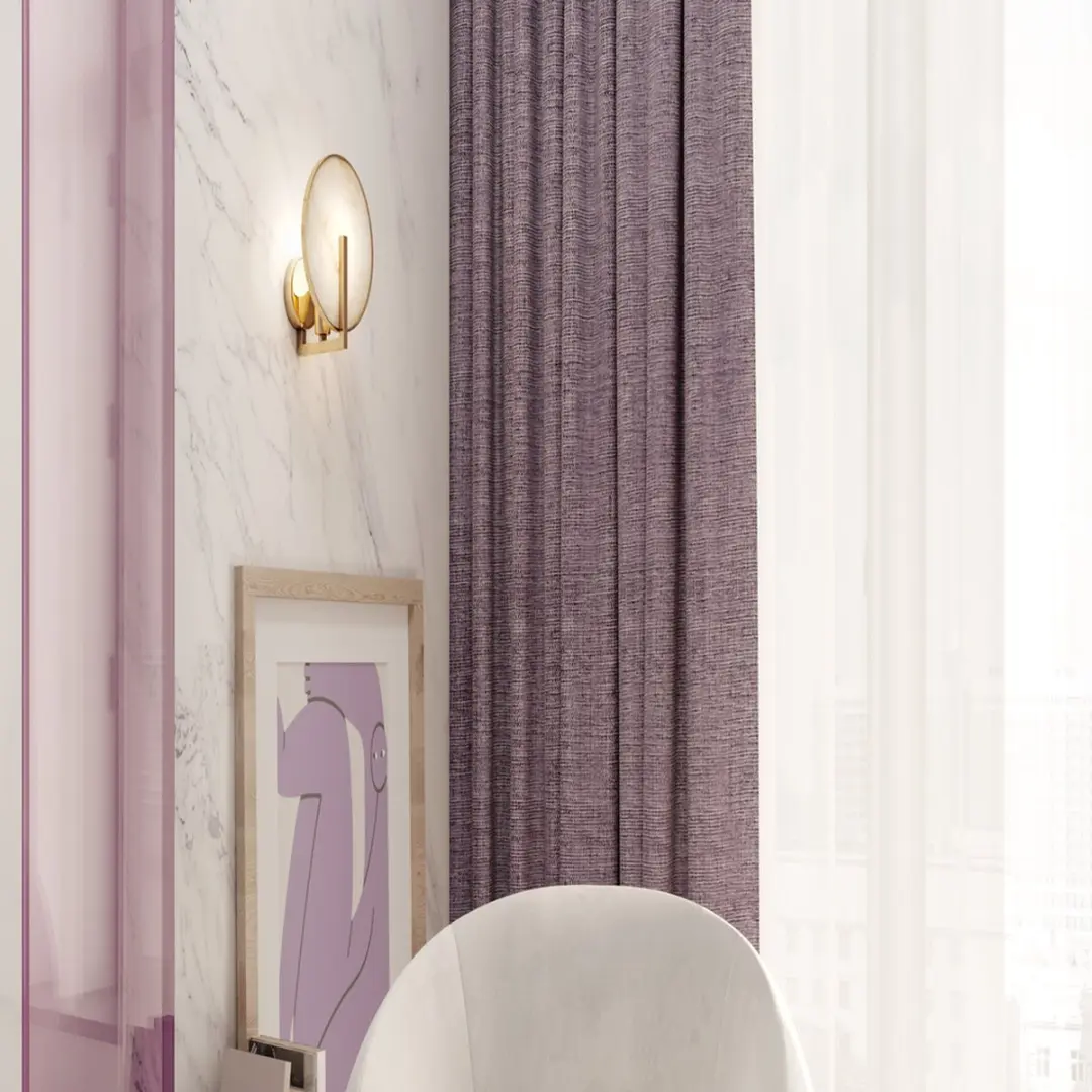 Maytoni Wandlamp Marmo Goud - Ø19cm