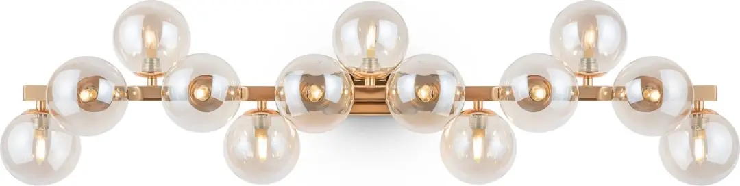 Maytoni Wandlamp Dallas Goud - 3 Lichtpunten