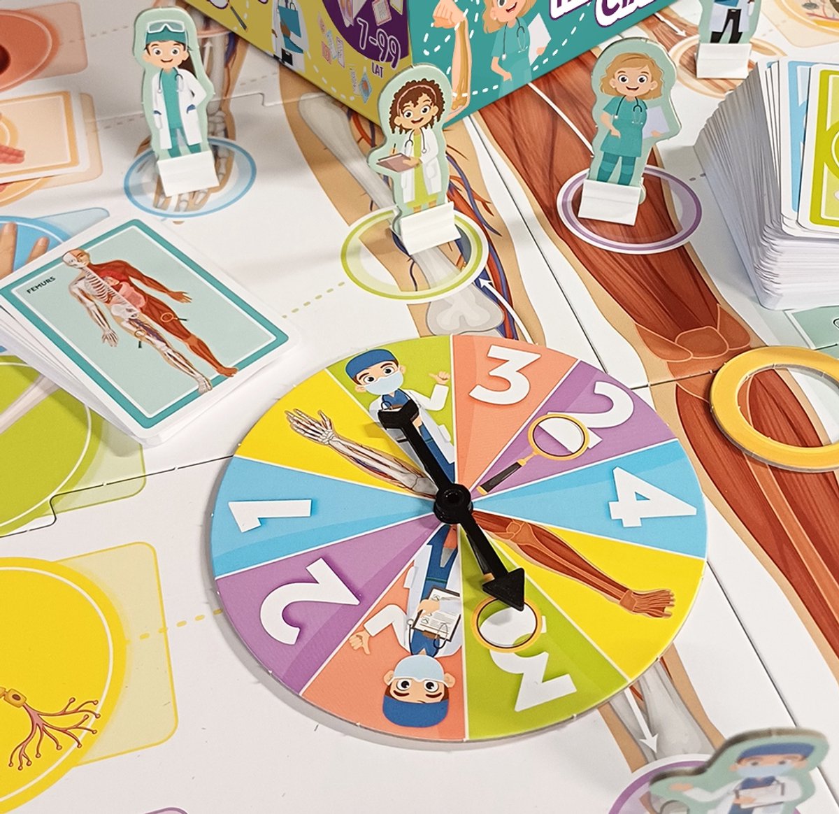 Tactic Apprenons Le Corps Humain - Bordspel - Let´s learn Our Amazing Body (FR)