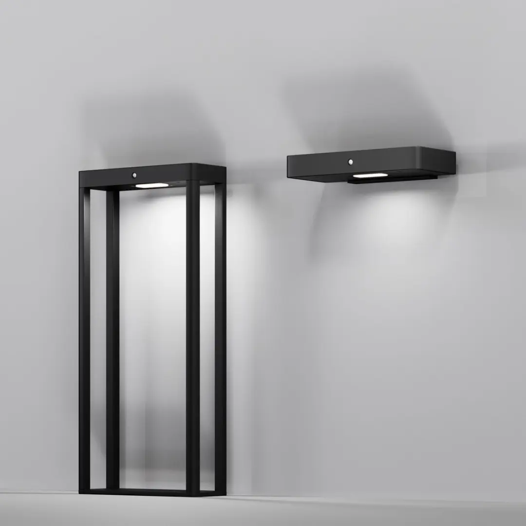 Maytoni Outdoor Wandlamp Pir Grafiet - 2W