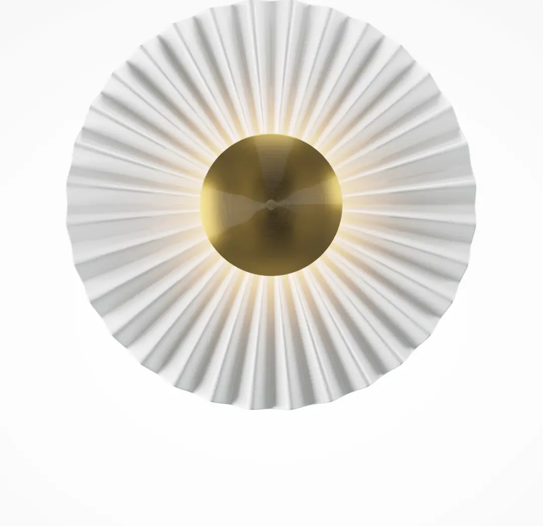 Maytoni Wandlamp Fiore - Ø30cm - Goud