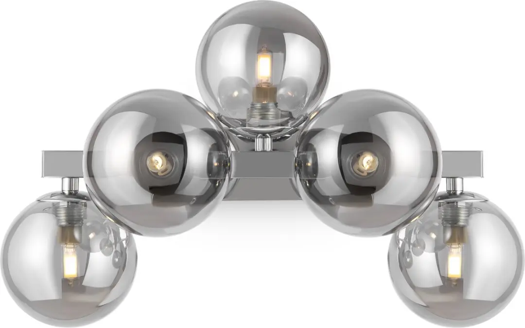 Maytoni Dallas Wandlamp - 9x28W - Chroom