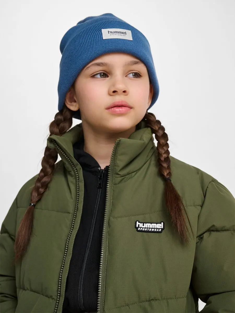 Hummel Kinderwinterjas Puffer Jacket 152 - Winter Moss