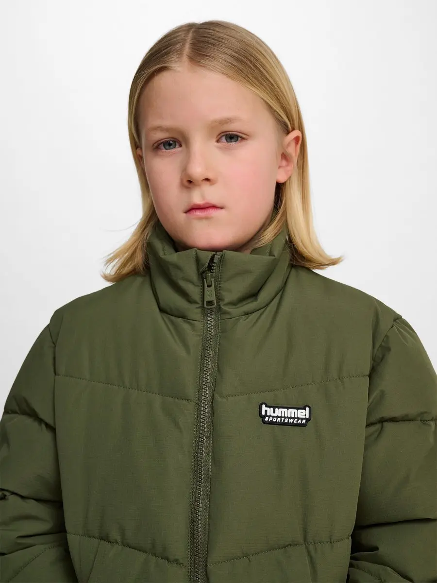 Hummel Kinderwinterjas Puffer Jacket 152 - Winter Moss - afbeelding 6 van 6
