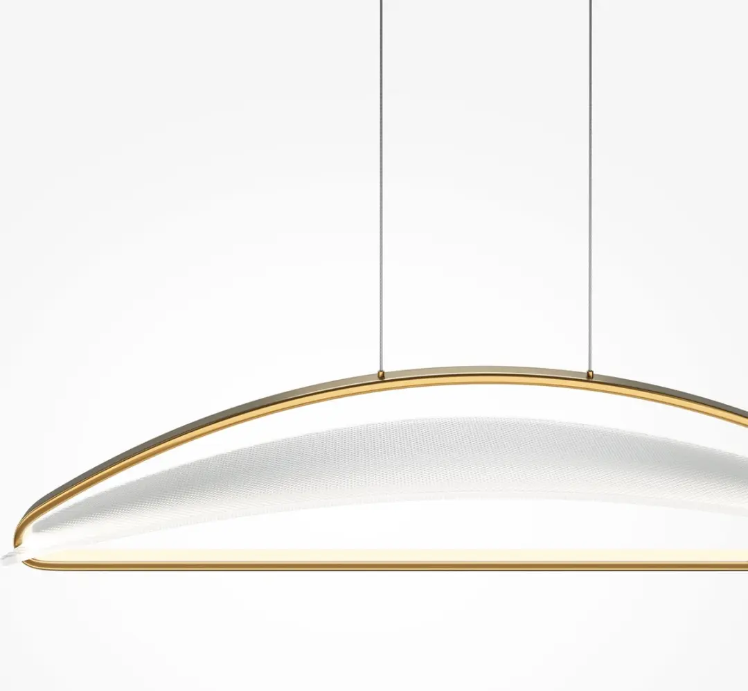 Maytoni Hanglamp Breeze Messing - 34W - Goud