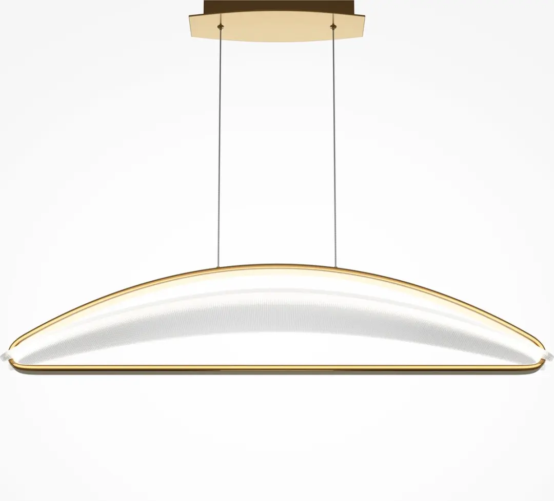 Maytoni Hanglamp Breeze Messing - 34W - Goud