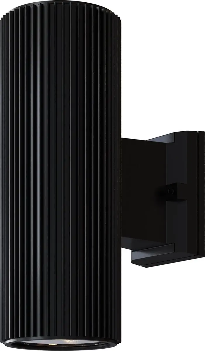 Maytoni Outdoor Wandlamp Rando Ø9,5cm - Zwart