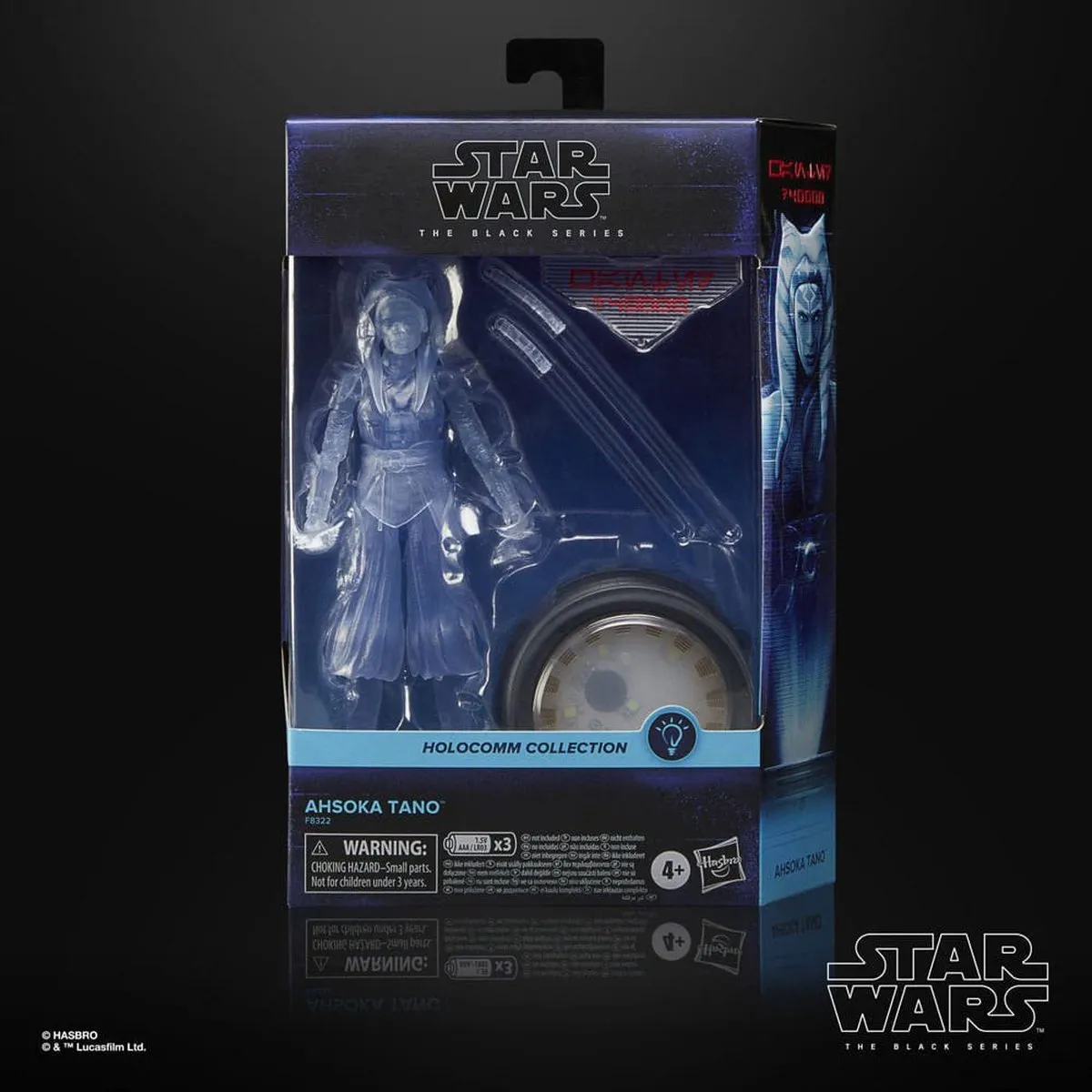Hasbro Ahsoka Tano Holocomm Collection 740088 - Star Wars The Black Series - Meerkleurig