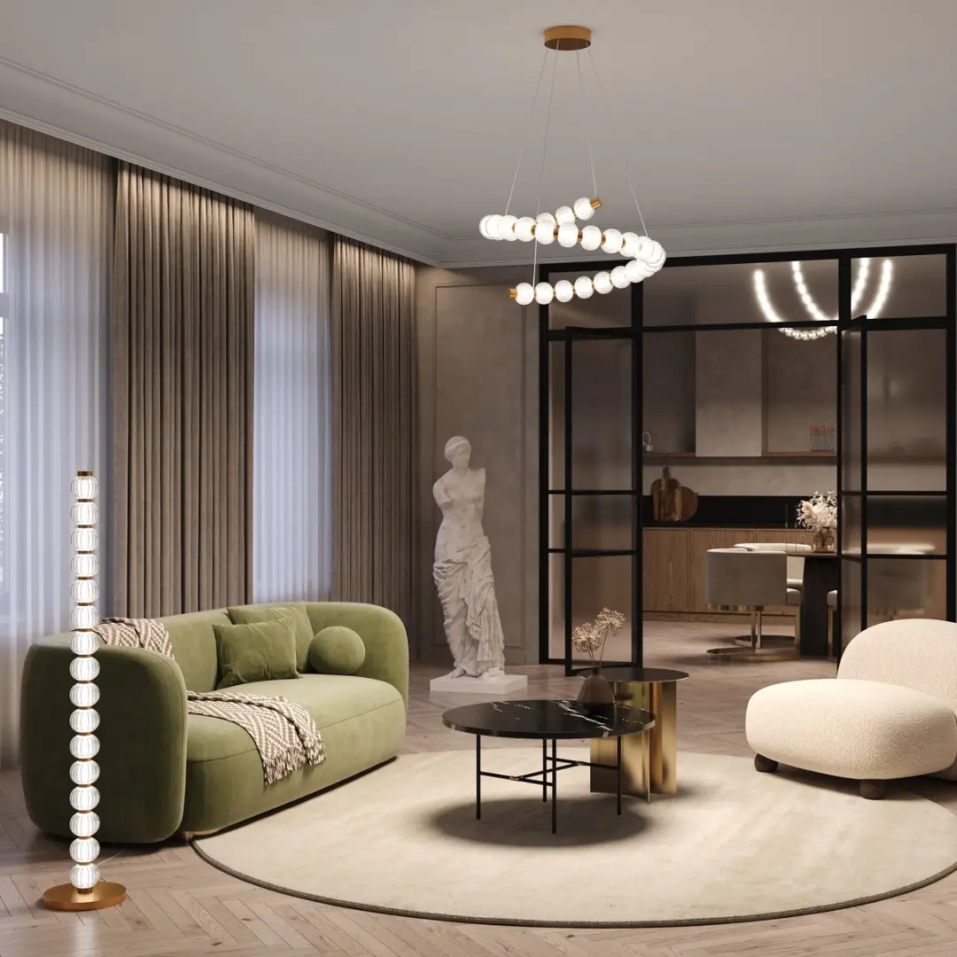 Maytoni Amulet Plafondlamp - Goud