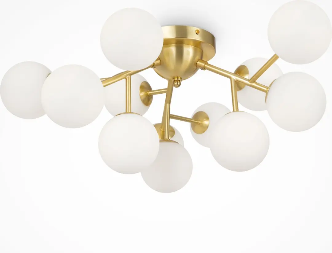 Maytoni Dallas Plafondlamp - Goud - Ø60cm