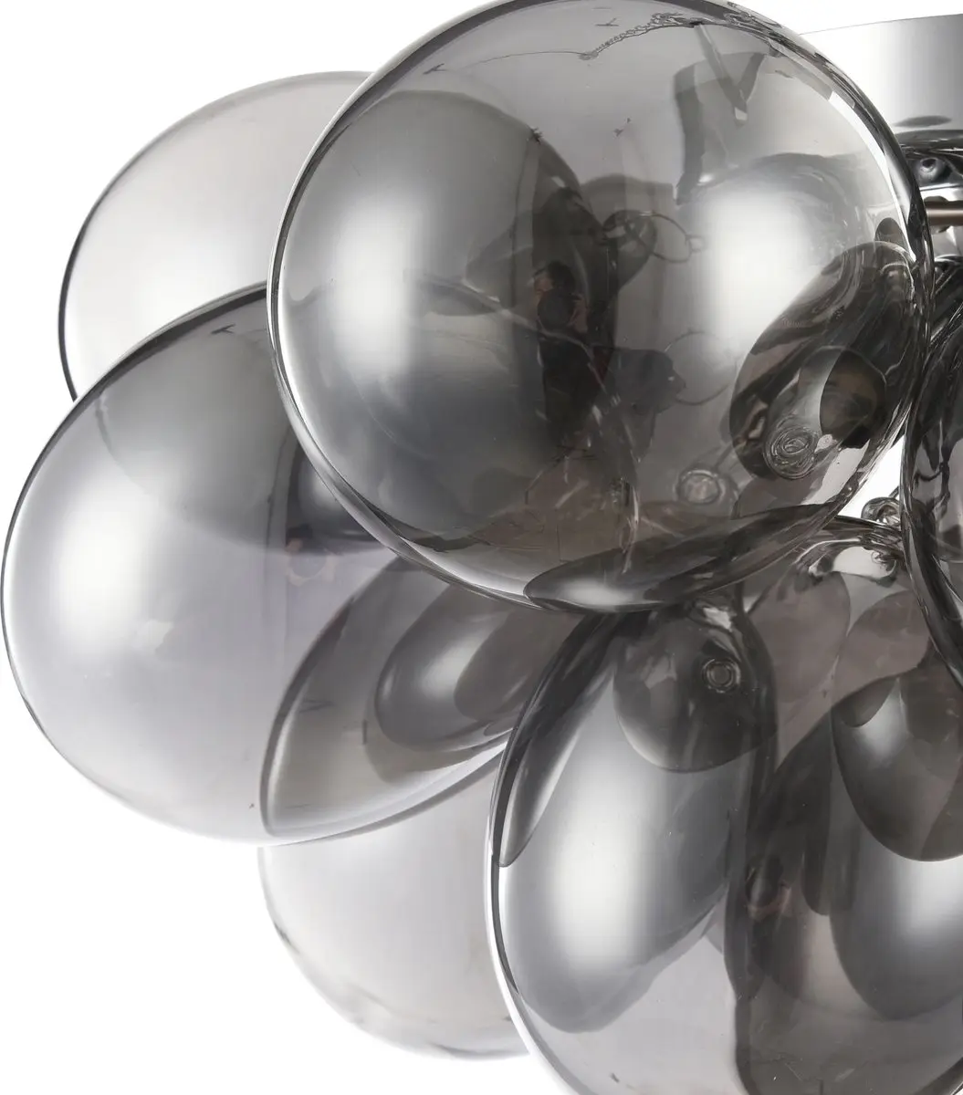 Maytoni Balbo Plafondlamp - 4x28W - Ø38cm - Nikkel