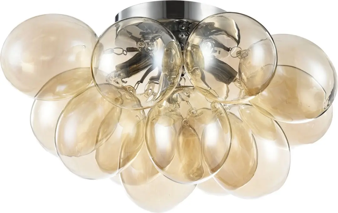 Maytoni Balbo Plafondlamp - 4x28W - Ø38cm - Nikkel