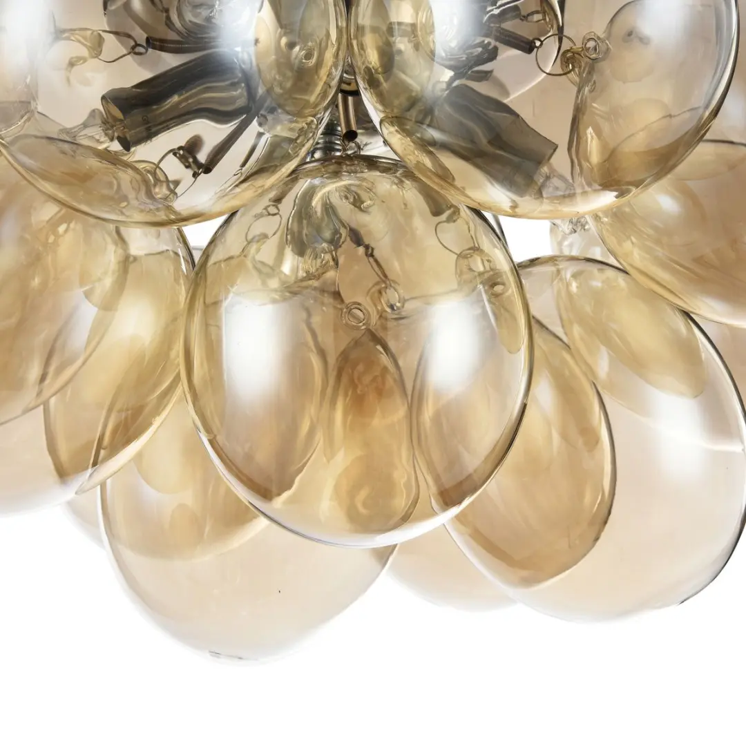 Maytoni Balbo Plafondlamp - 4x28W - Ø38cm - Nikkel