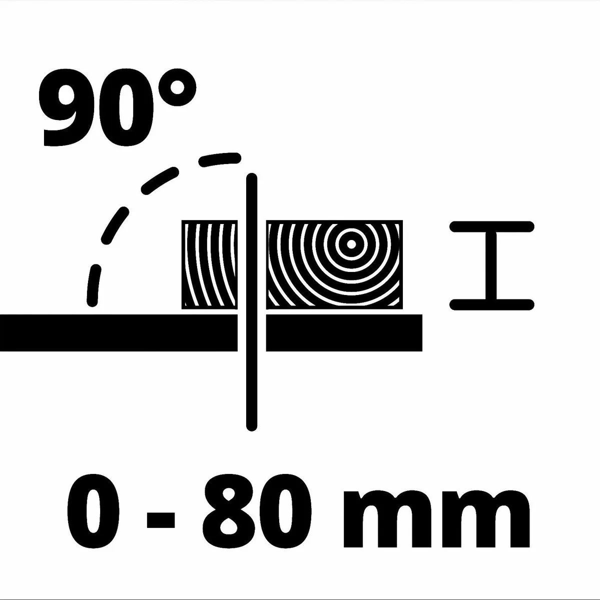 Einhell TC-TS 2225 U Zaagtafel 2200W - Ø254mm - afbeelding 6 van 6