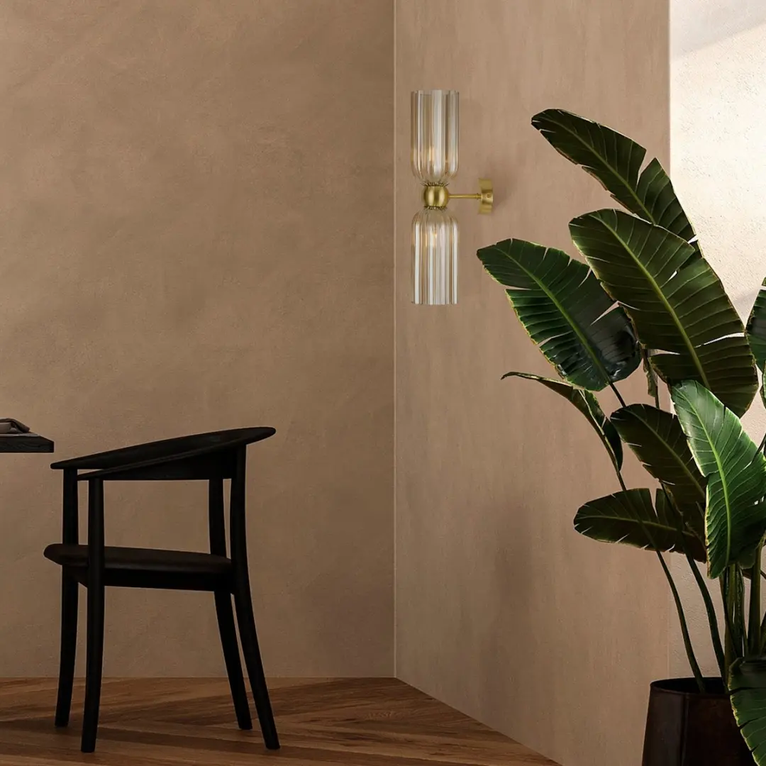 Maytoni Wandlamp Antic Goud - Ø10cm