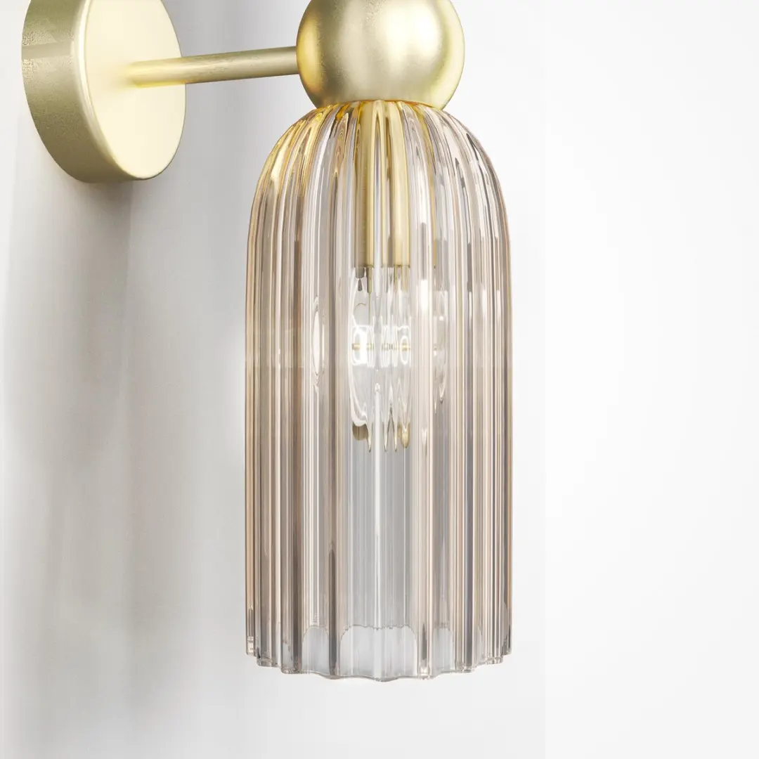 Maytoni Wandlamp Antic Goud - Ø10cm
