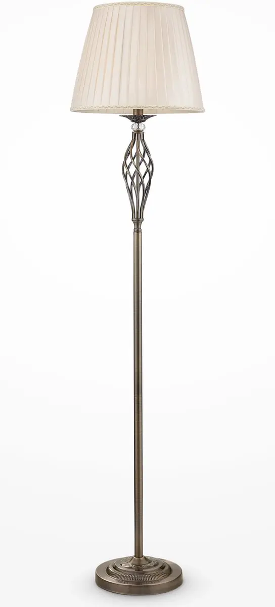 Maytoni Grace Vloerlamp - Ø38cm - Goud