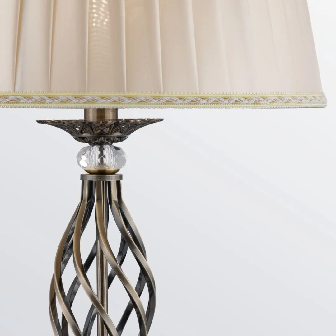 Maytoni Grace Vloerlamp - Ø38cm - Goud