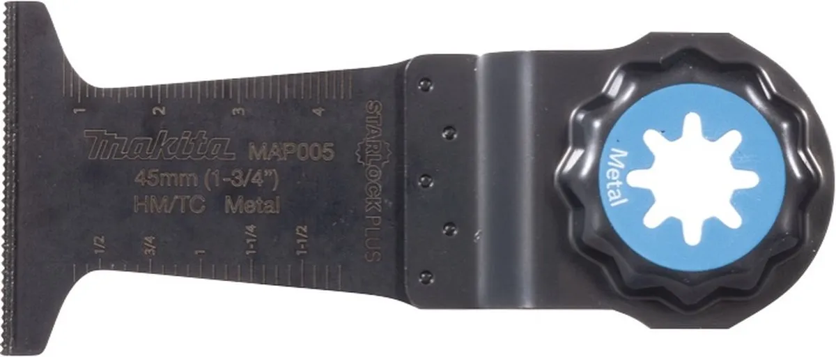 Makita MAP005 Invalzaagblad 45x50mm RVS - Oscillerend