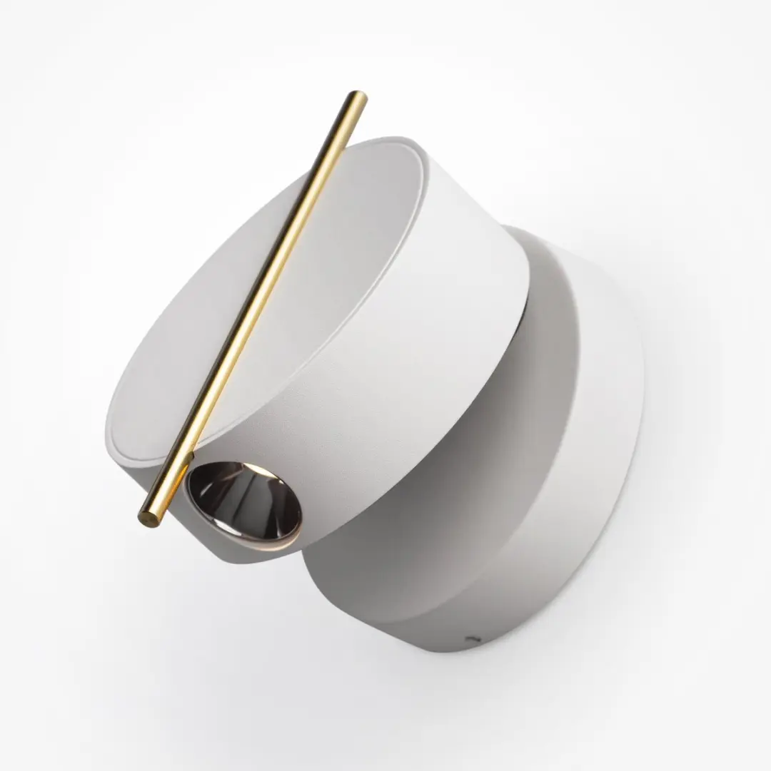 Maytoni Wandlamp Nuance Ø10cm - Wit