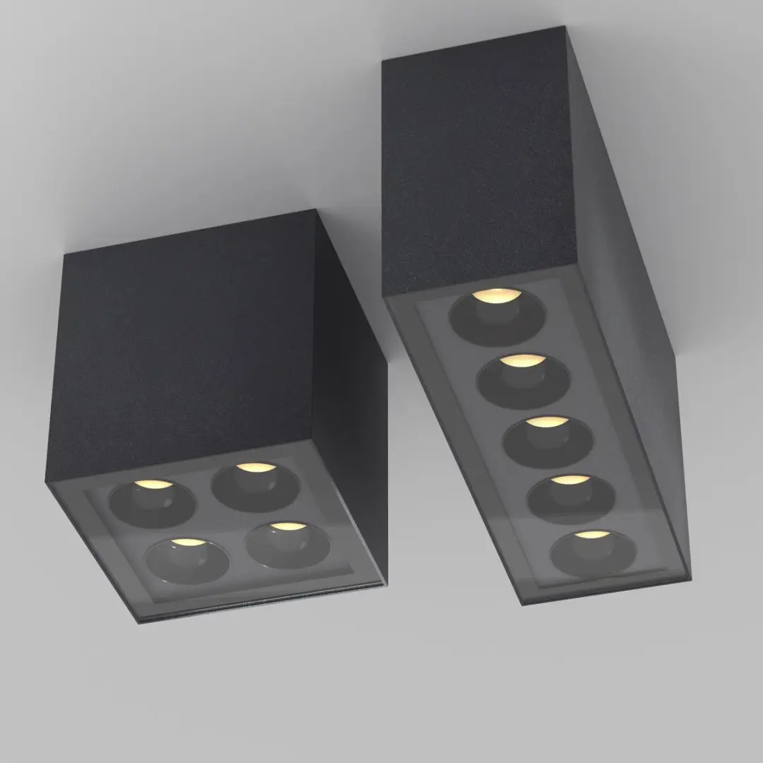Maytoni Ares Plafondlamp Grafiet - 10W