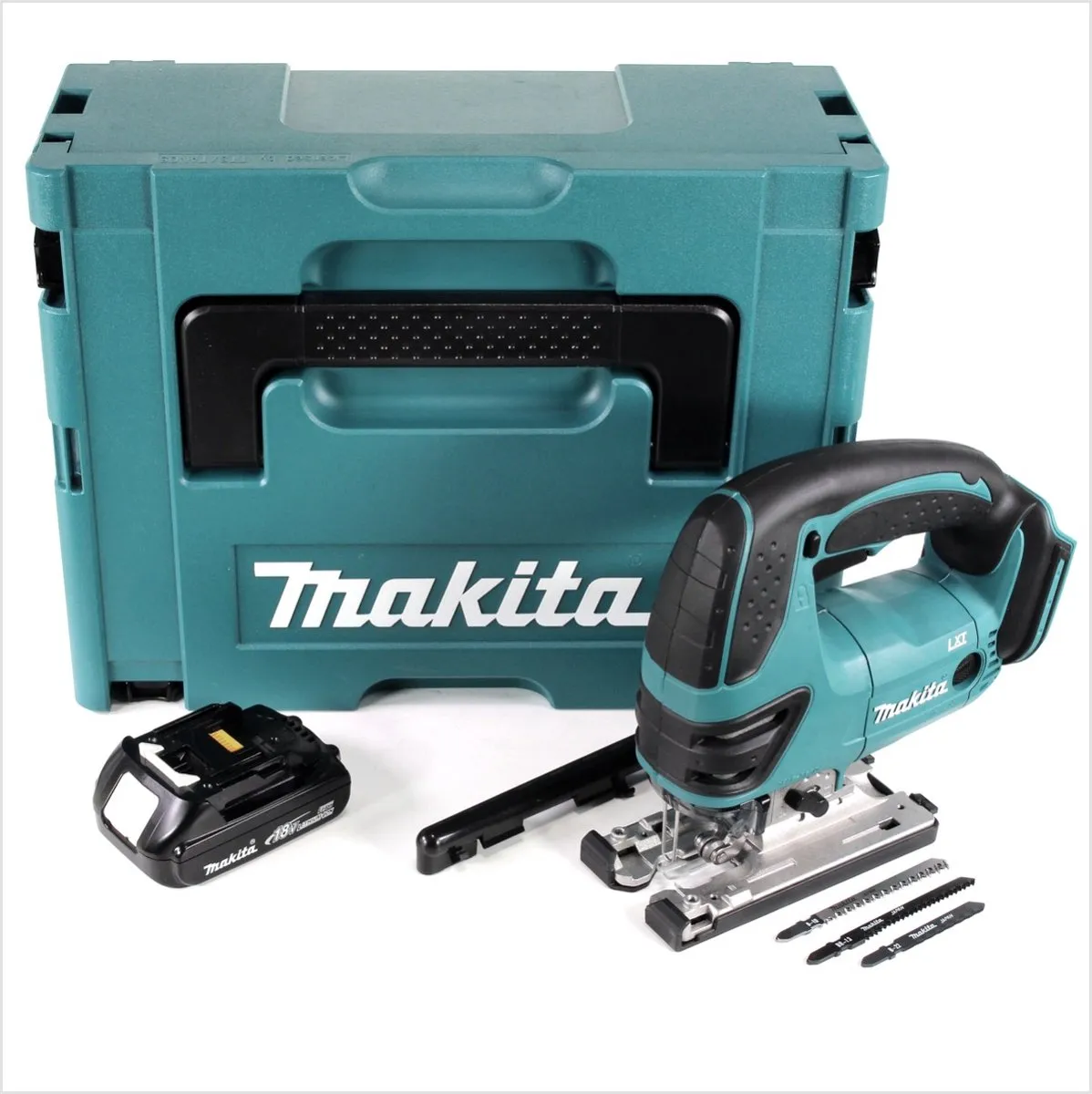 Makita DJV180Y1J Decoupeerzaag - 1x 1.5Ah accu - 2600 r/min - afbeelding 6 van 6