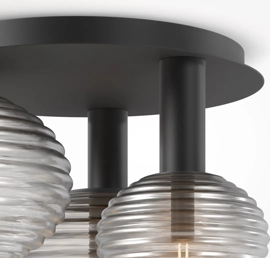 Maytoni Reels Plafondlamp - 3x40W - Zwart