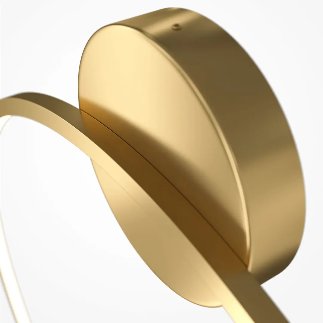 Maytoni Halo Wandlamp - Messing - Ø80cm