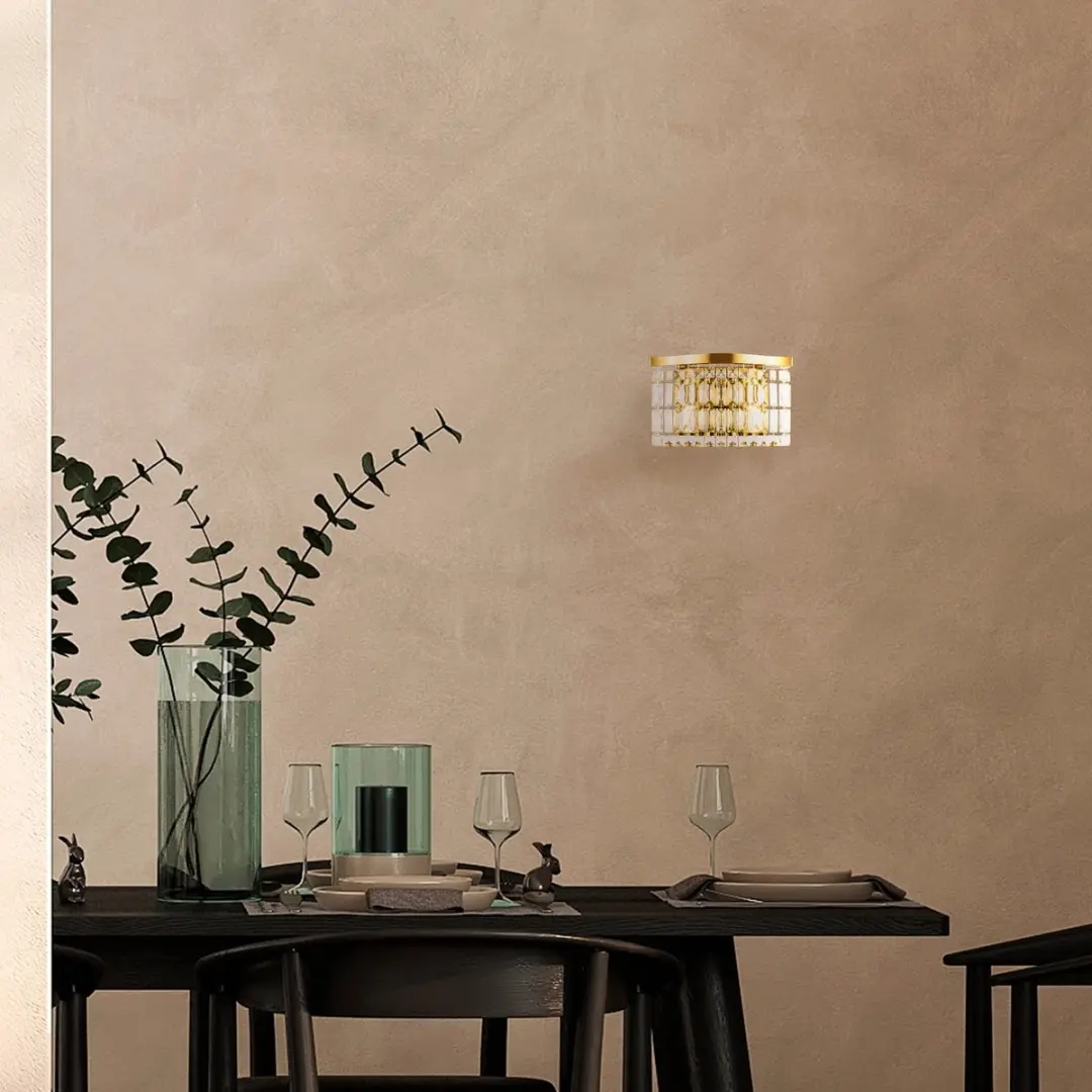 Maytoni Wandlamp Dune Goud - 2 Lichtpunten