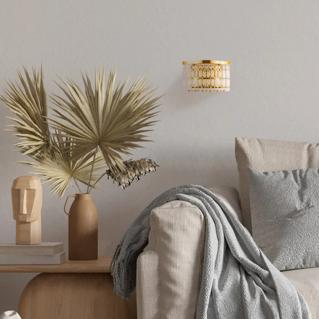 Maytoni Wandlamp Dune Goud - 2 Lichtpunten