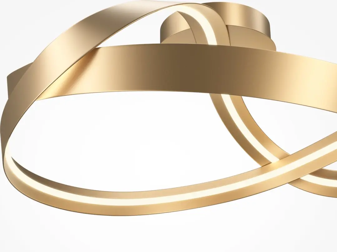 Maytoni Plons Plafondlamp - Goud