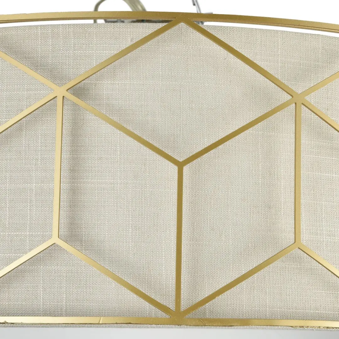 Maytoni Messina Plafondlamp - Goud Ø57cm