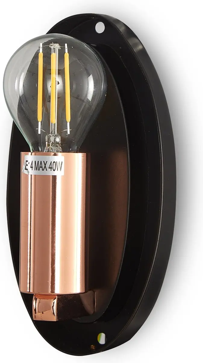 Maytoni Wandlamp Mabell - Zwart