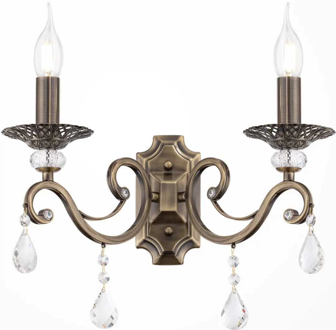 Maytoni Grace Wandlamp - Goud Messing