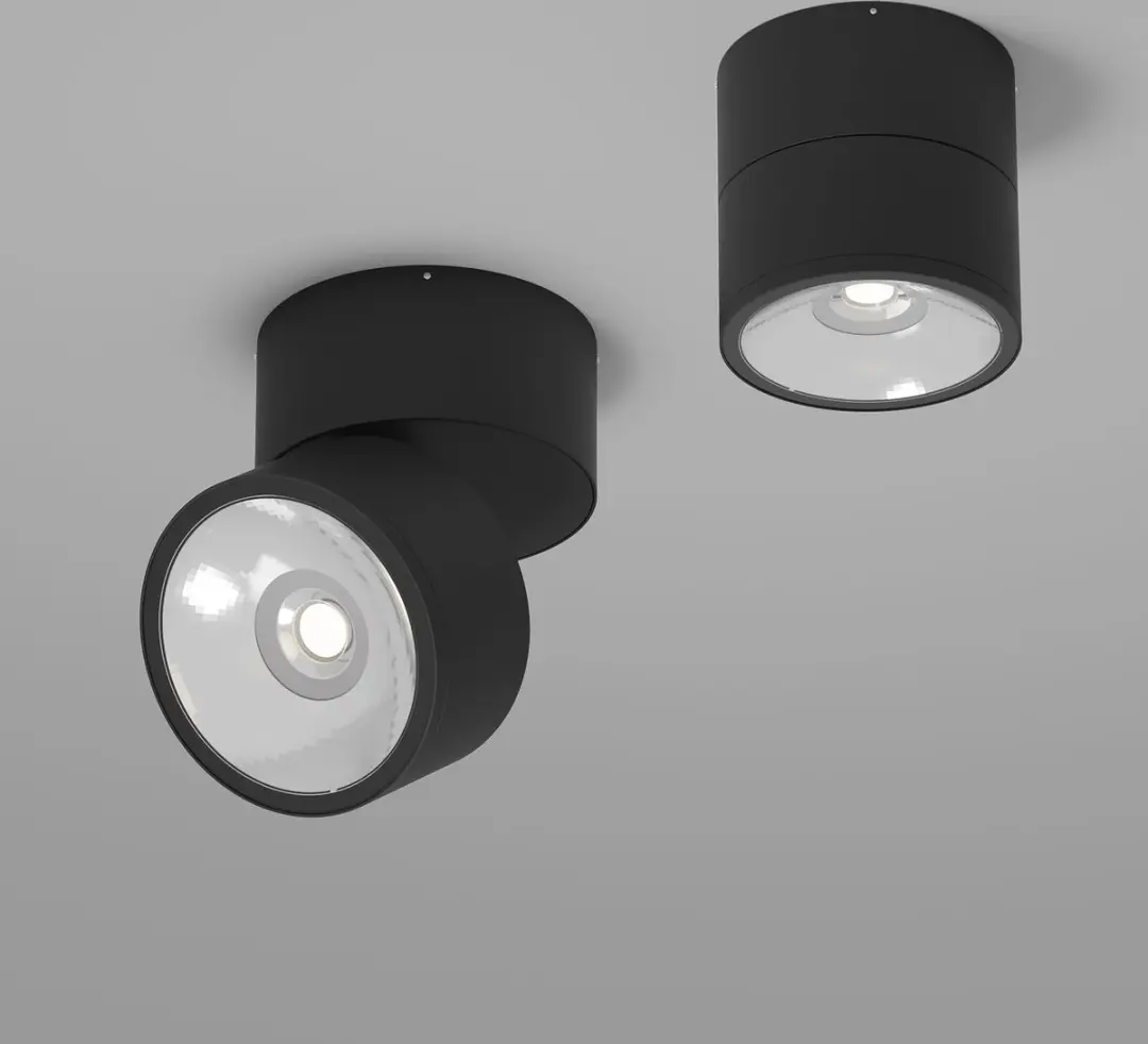 Maytoni Outdoor Plafondlamp Spin Grafiet - Ø10,8cm