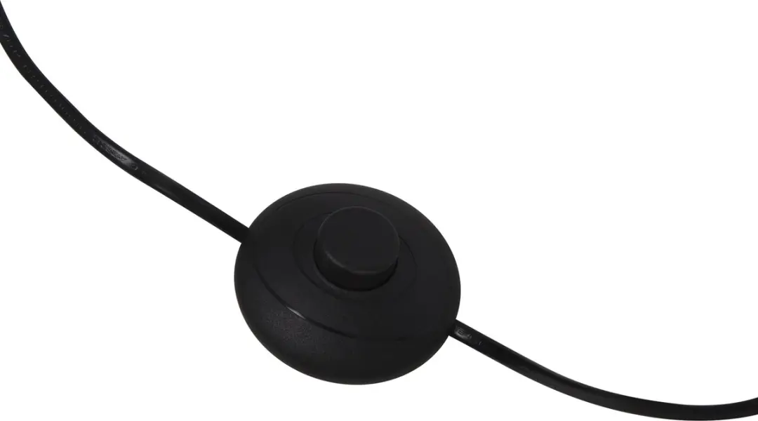 Maytoni Flow Vloerlamp - Zwart - Ø1,6m