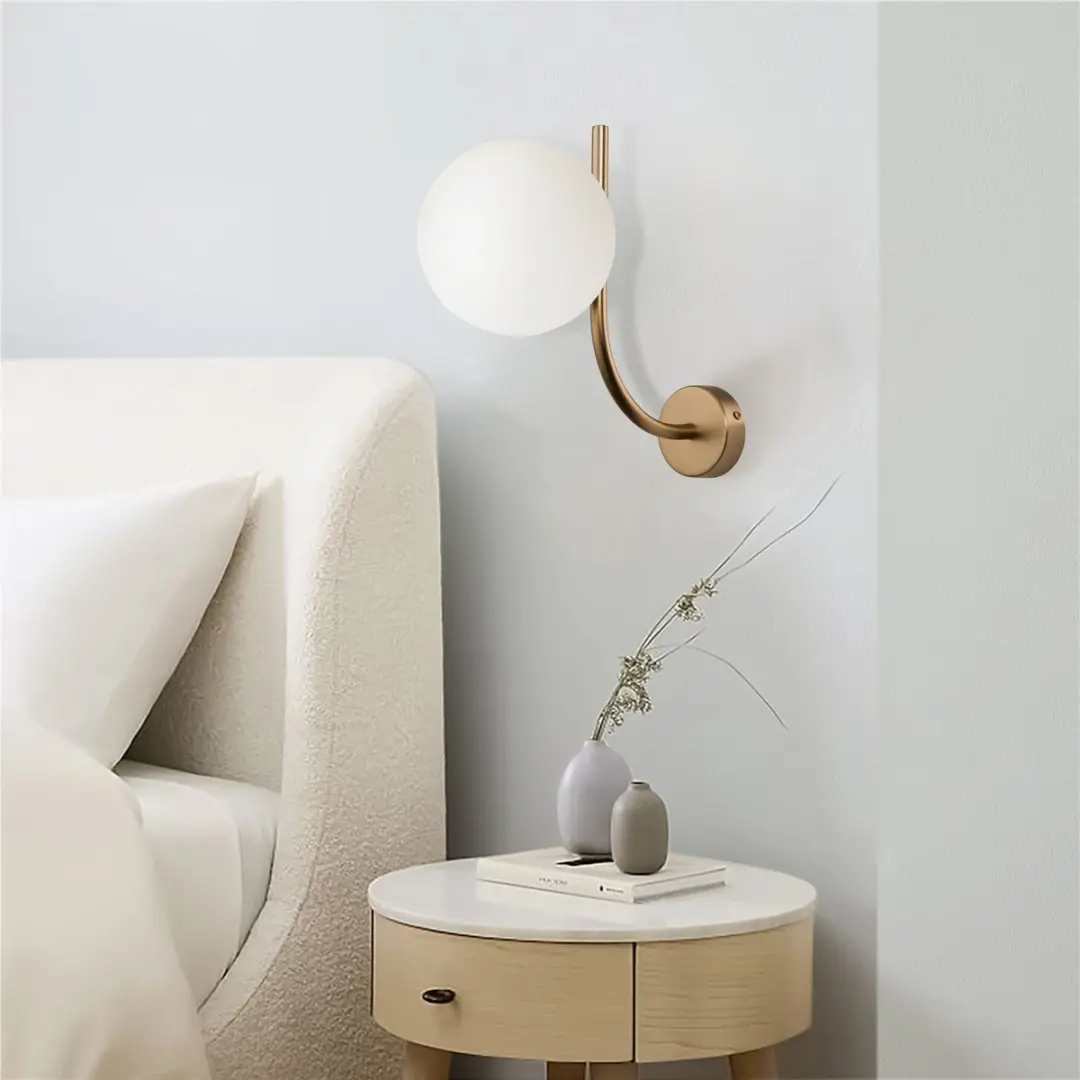 Maytoni Wandlamp Rendez-vous - Goud Messing