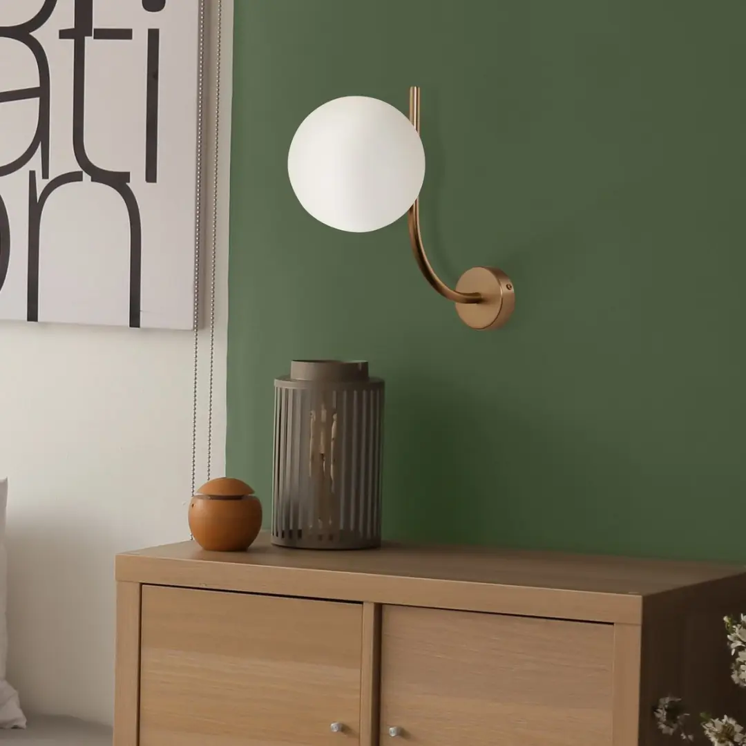 Maytoni Wandlamp Rendez-vous - Goud Messing