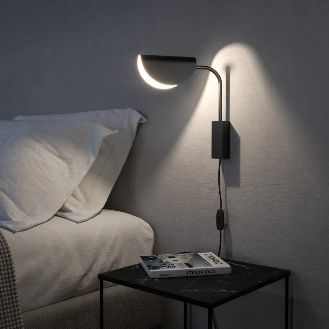 Maytoni Wandlamp Mollis - Zwart