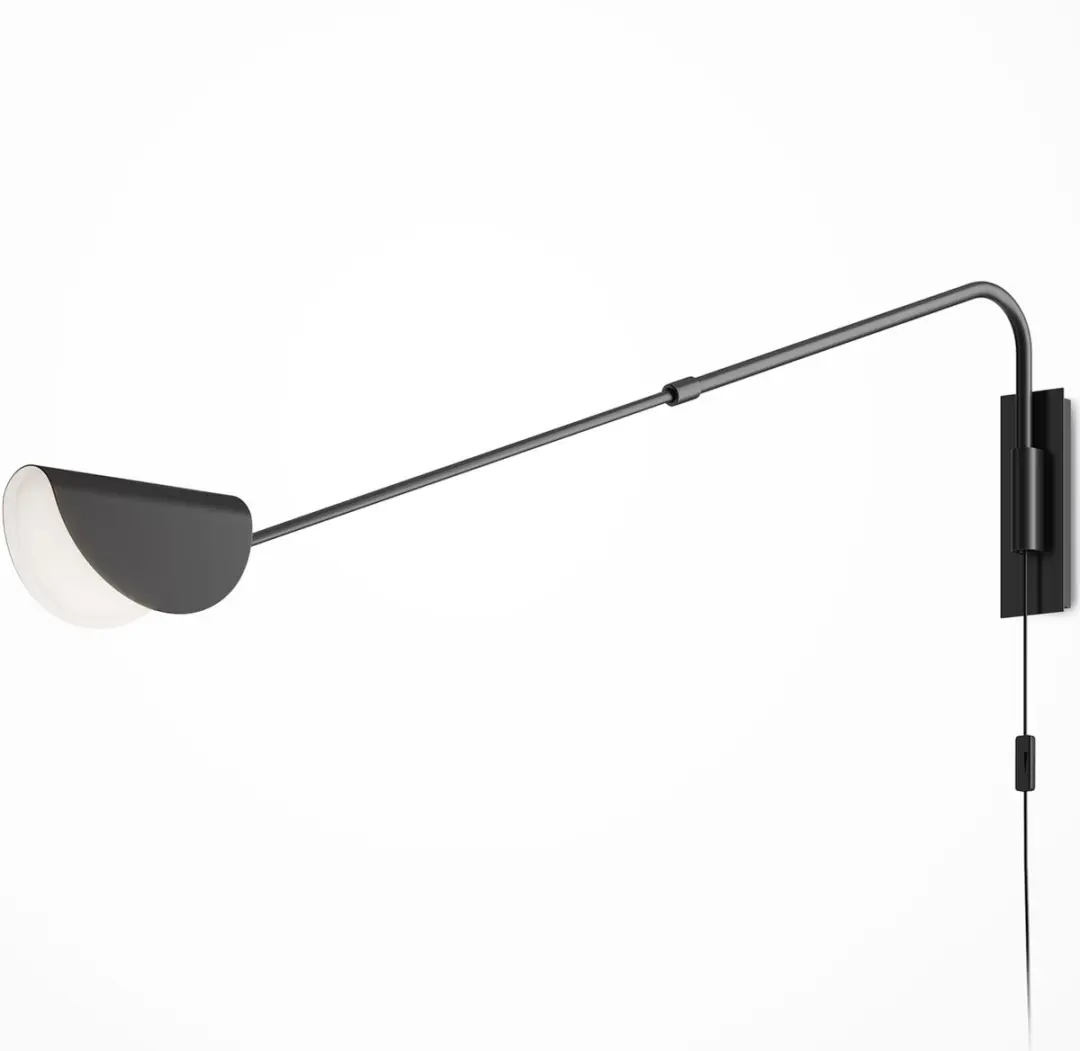 Maytoni Wandlamp Mollis - Zwart