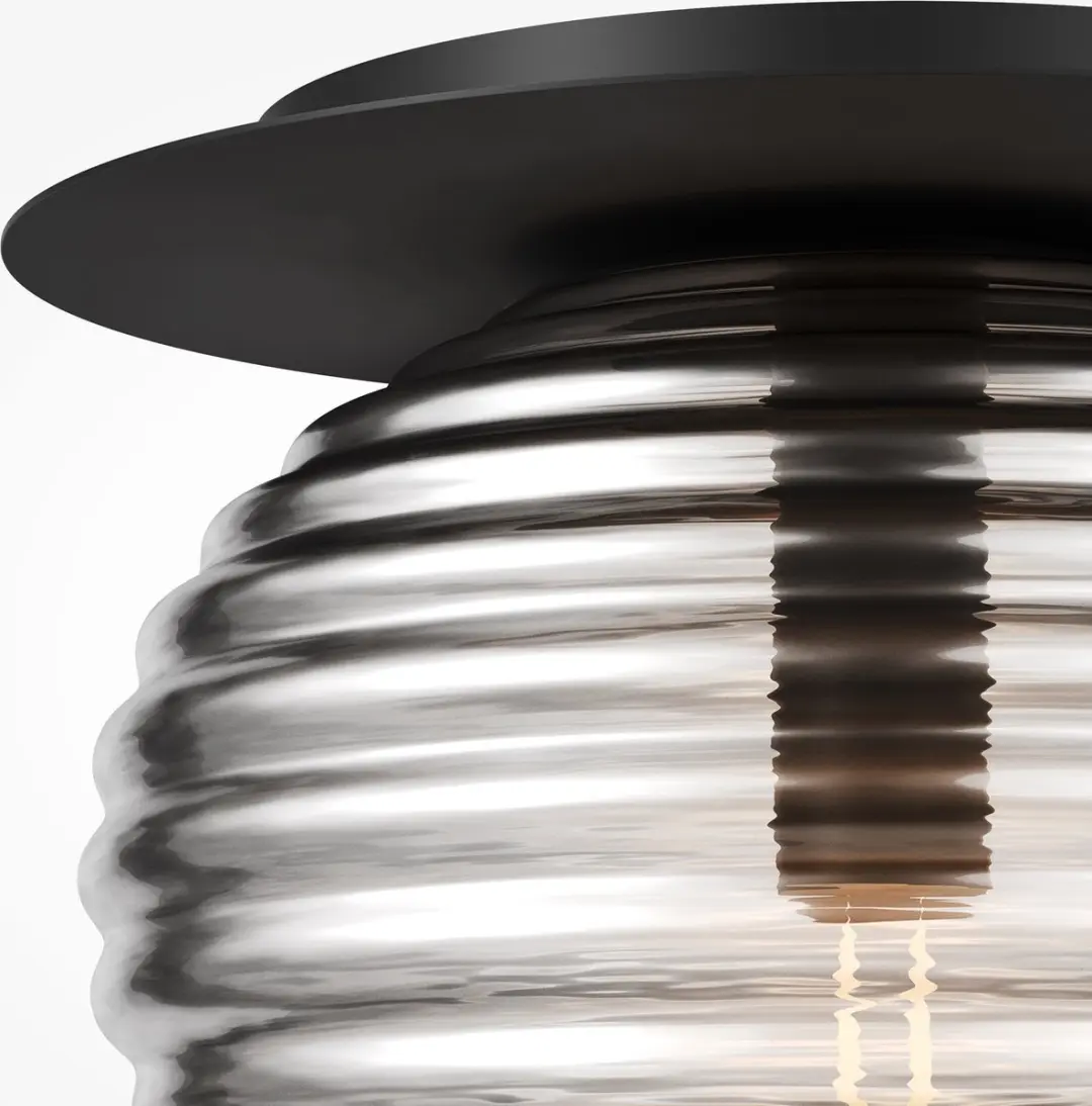 Maytoni Reels Plafondlamp - Zwart - Ø35cm