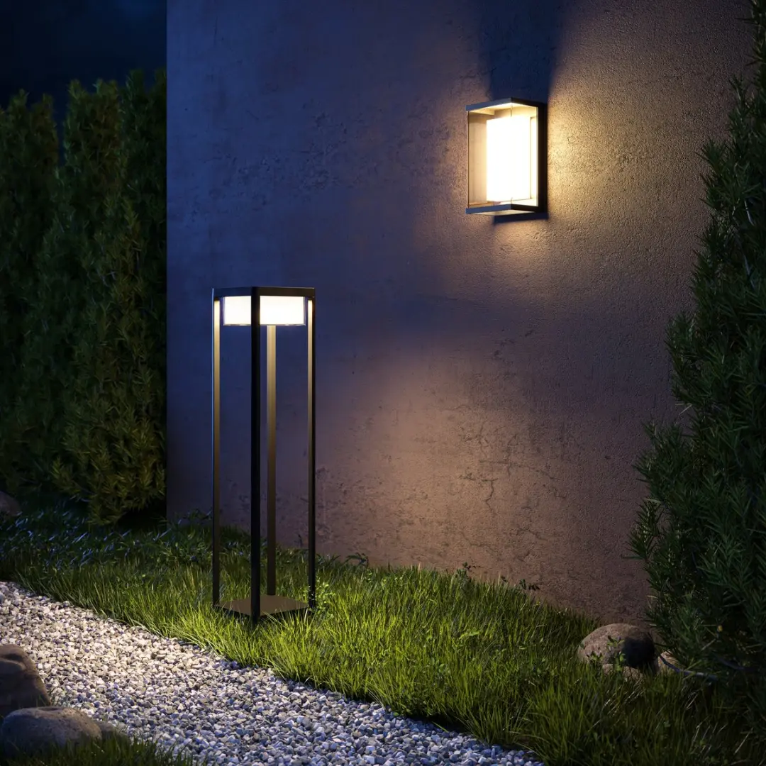 Maytoni Outdoor Wandlamp Baker Street - 10W - Zwart