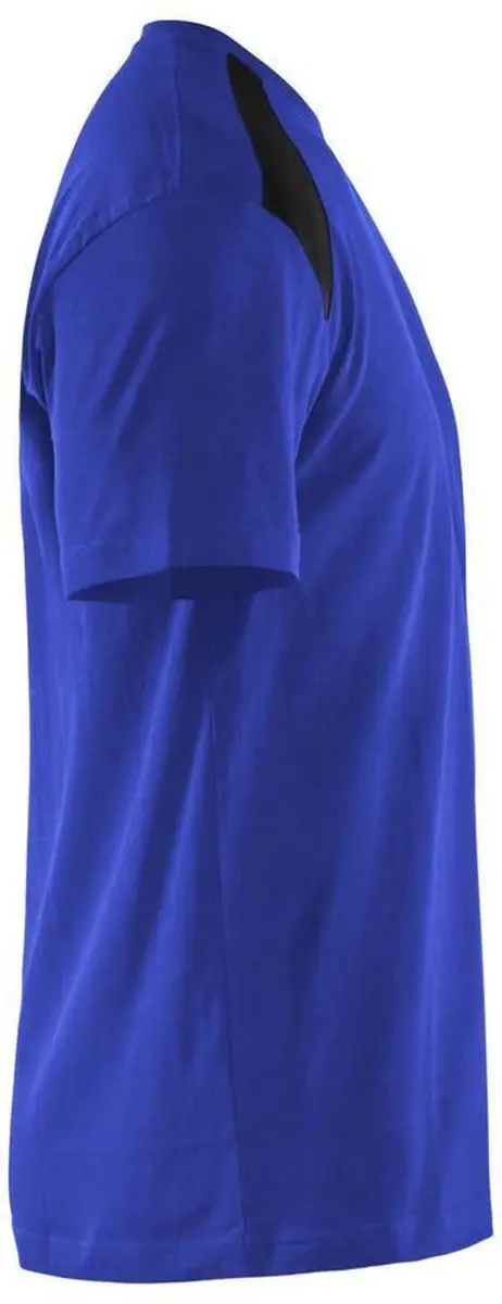 Blåkläder T-shirt 3379-1042 Bi-color - Korenblauw/Zwart L