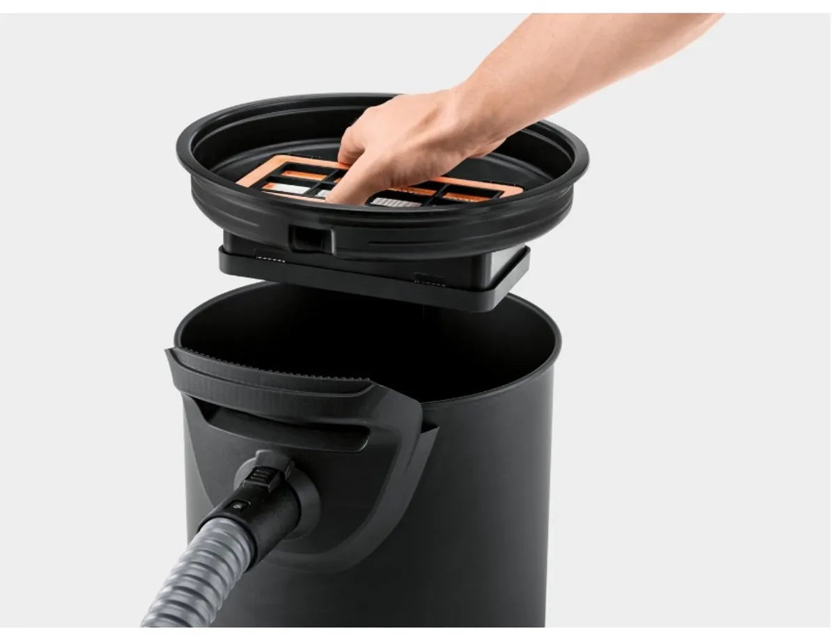 Kärcher Filter AD Combi-zuiger As & Stof FLACHFALTENFILTER 6.415-953.0 - Oranje/Wit