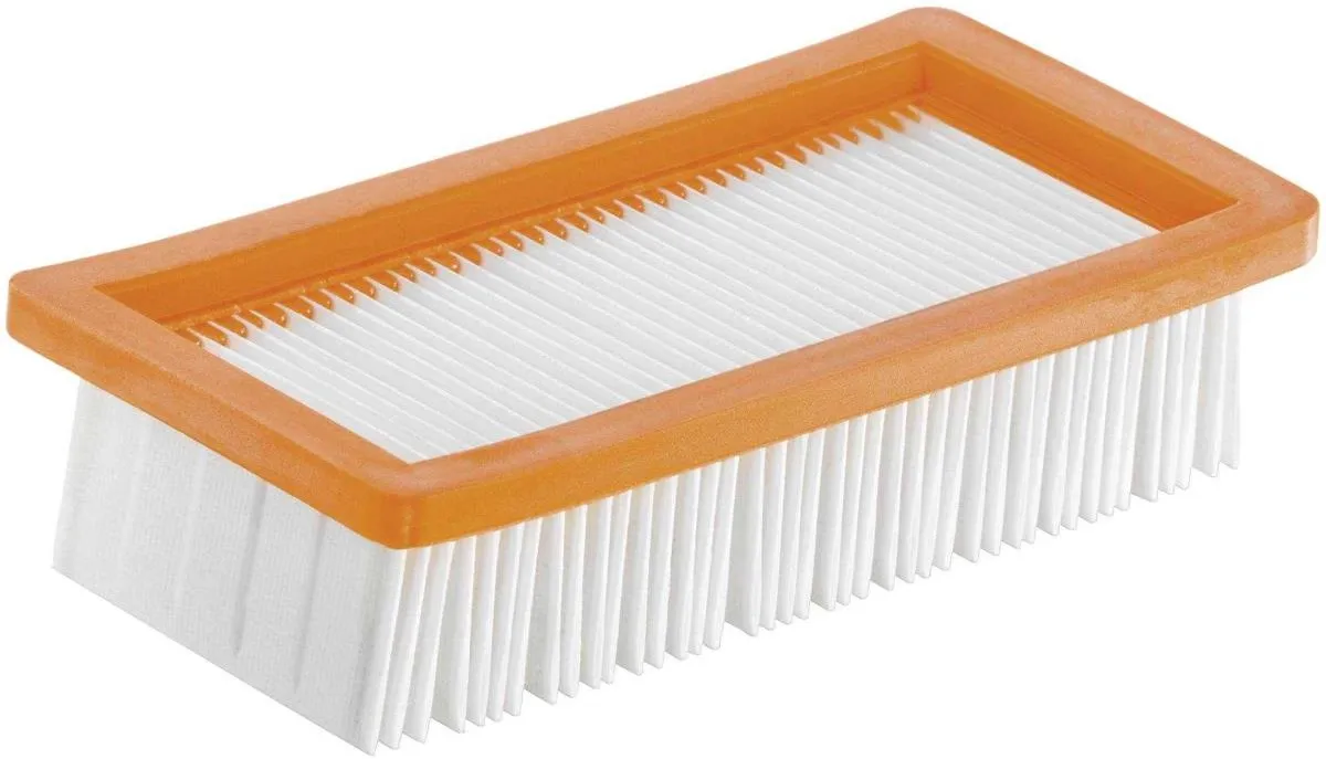 Kärcher Filter AD Combi-zuiger As & Stof FLACHFALTENFILTER 6.415-953.0 - Oranje/Wit