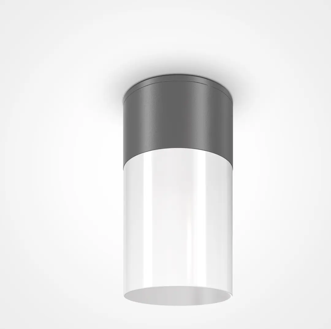Maytoni Willis Plafondlamp Grafiet Ø8cm